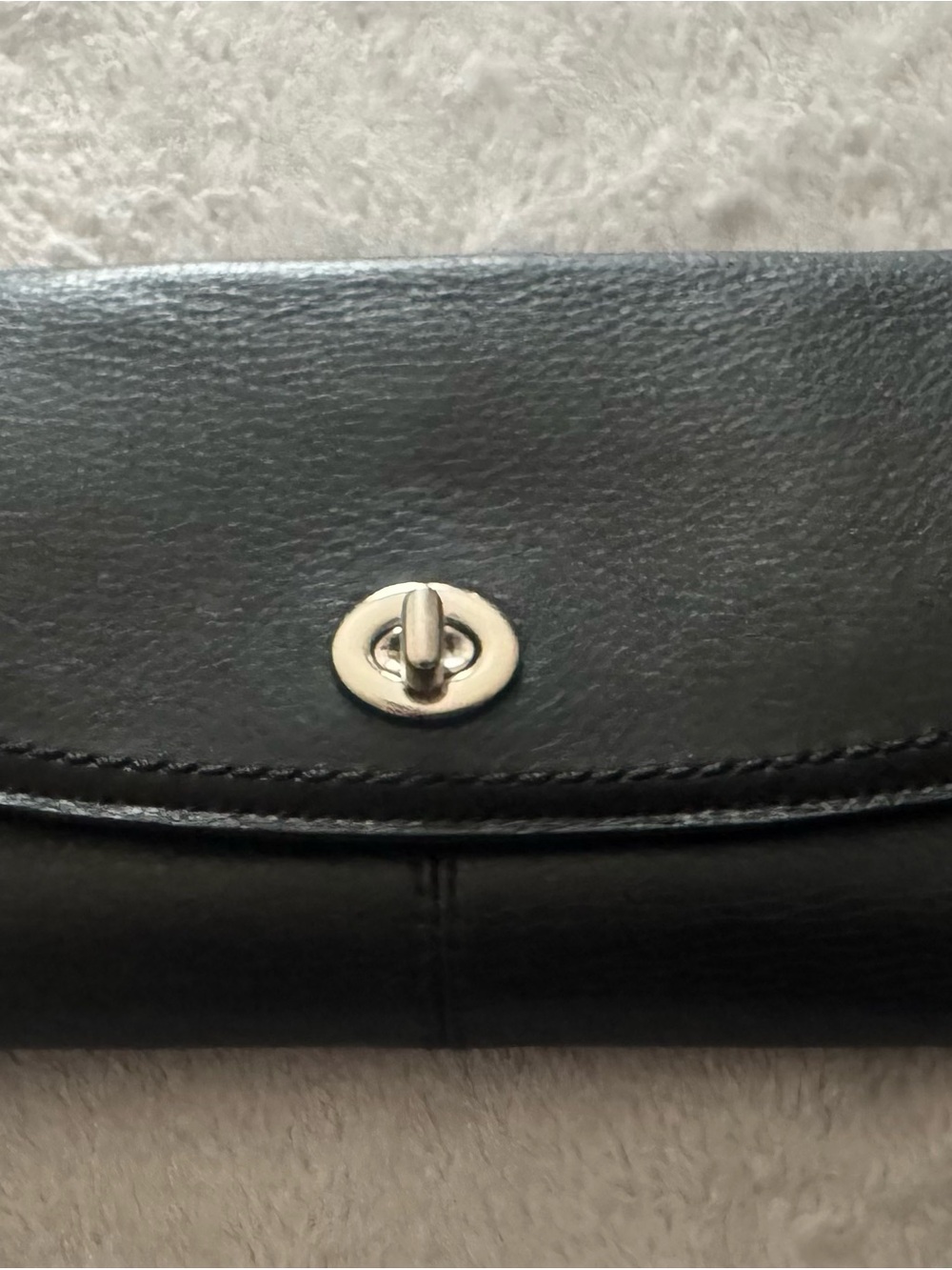 Coach Y2K turnlock wallet